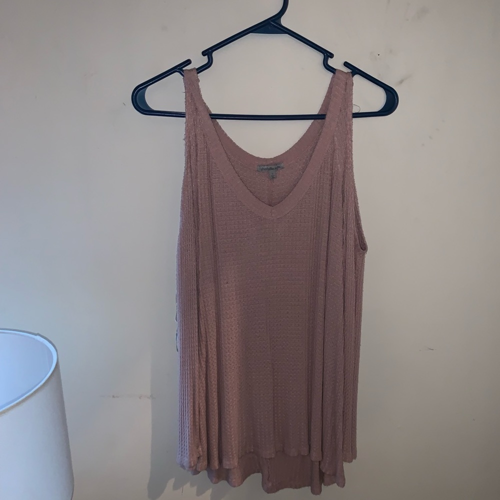 Charlotte Russe Cold Shoulder Top